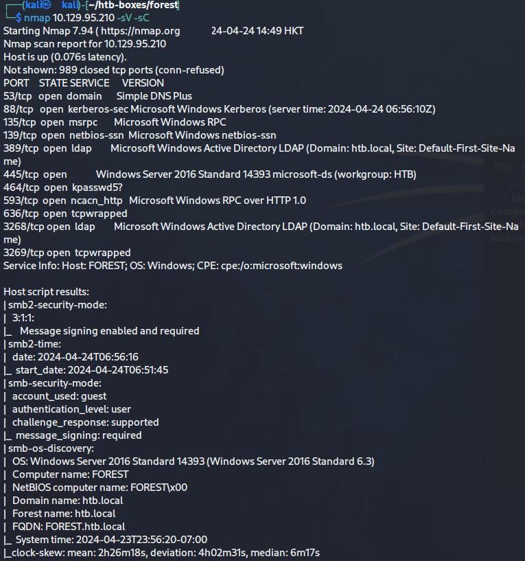 nmap