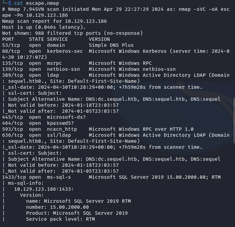 nmap