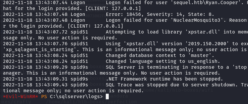 log