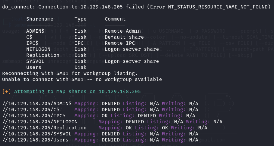 enum result