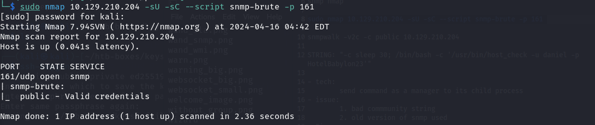 finding in udp nmap